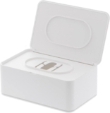 Yamazaki Home Smart Wet Tissue Case – Flushable Wet Wipes Holder Dispenser Storage Box Container For Bathroom – Abs Plastic