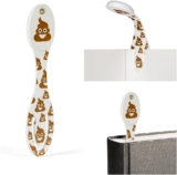 Gifts for Readers & Writers Bookmark Reading Light Poo – 2in1 Clip On Bookmark Kids Book Light for Reading Night in Bed, Travel Cute Book Lights, Flexible 8 Lumen LED Lights for Books
