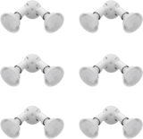 Lithonia Lighting Outdoor Flood Light Fixture, Adjustable Twin Par Flood Light Holder, Safety and Security, 120 Volts, Uses 2 Lamps Up to 150W (Not Included), White, 6-Pack (OFTH 300PR 120 WH CP6 M4)