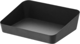 Yamazaki Home Space Saving Vanity Tray | Steel, Medium, Black