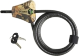 Master Lock Python Trail Camera Adjustable Camouflage Cable Locks 8418KA-12 CAMO 12-pack Brown