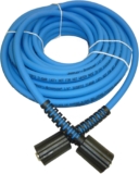 UBERFLEX™ Kink Resistant Pressure Washer Hose 1/4″, 3,100 PSI with (2) 22MM – Made in USA – (50 Feet)