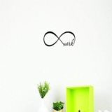 Design with Vinyl US V JER 3513 1 Top Selling Decals Infinity Work Wall Art Size: 8 Inches X 20 Inches Color: Black, 8″ x 20″