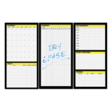 Dry Erase Workout Calendar Poster – Fitness Calendar, Workout Planner, To-Do List, Fitness Planner Notes Section for Workout Tracking and Home Gym