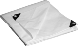 Dry Top Multi-Purpose Heavy Duty Poly Tarp, 10×20 Feet, White