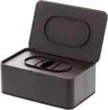 YAMAZAKI home 3256 Home Acrylonitrile Butadiene Styrene (ABS) Wet Tissue Case-Wipe Dispenser Storage Box Container, Rectangular, One Size, Brown