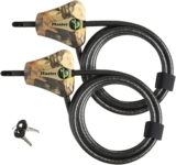 Master Lock Python Trail Camera Adjustable Camouflage Cable Locks 8418KA-2 CAMO 2-Pack