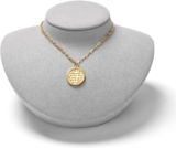 Oirlv Premium Microfiber Necklace Bust Jewelry Bust for Necklace Showcase Jewelry Dispaly Stand(Grey)