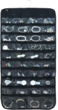 Hanging Jewelry Organizer,Accessories Organizer,80 Pocket Organizer for Holding Jewelries