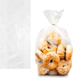 APQ Bread Bags – 50 Pack, 10 x 8 x 25 Inch, Open Top, Gusseted, Waterproof Loaf Bags for Homemade Bread Storage