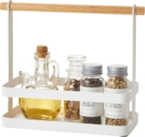 Yamazaki Home Tosca Spice Rack – Steel + Wood