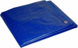 Dry Top Multi-Purpose Economy Poly Tarp, 8×10 Feet, Blue