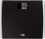 Eat Smart Precision Digital Bathroom Scale, 550 lb High Capacity Scale, Extra Wide Platform, Bath Scale for Body Weight, Black
