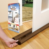 Extreme, Original Door Draft Stopper, Single, Brown Year-Round Insulator, Trademarked and Patented Under Door Draft Stopper